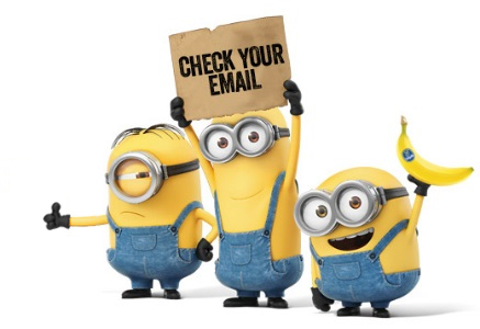 Illustration Minions - Check your email
